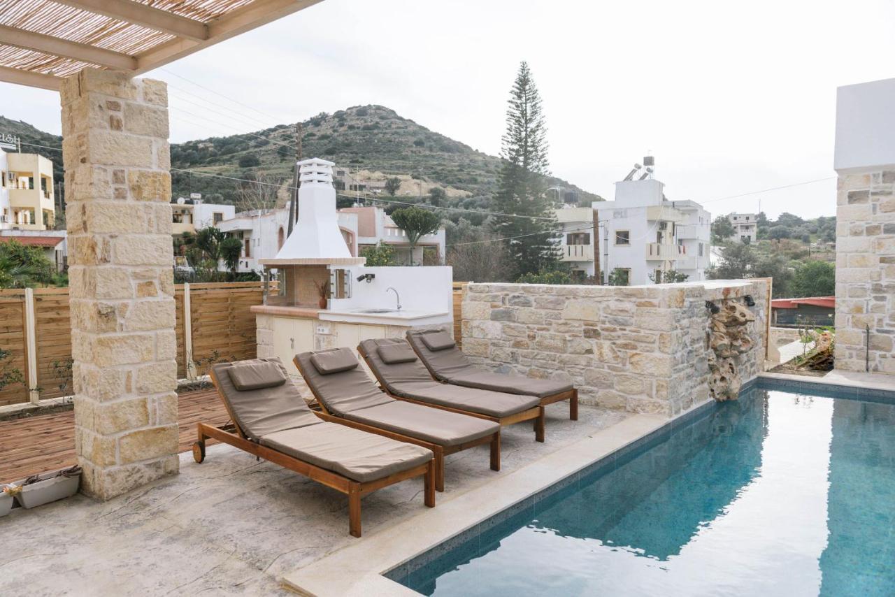 Villa Pagona Pitsidia Buitenkant foto