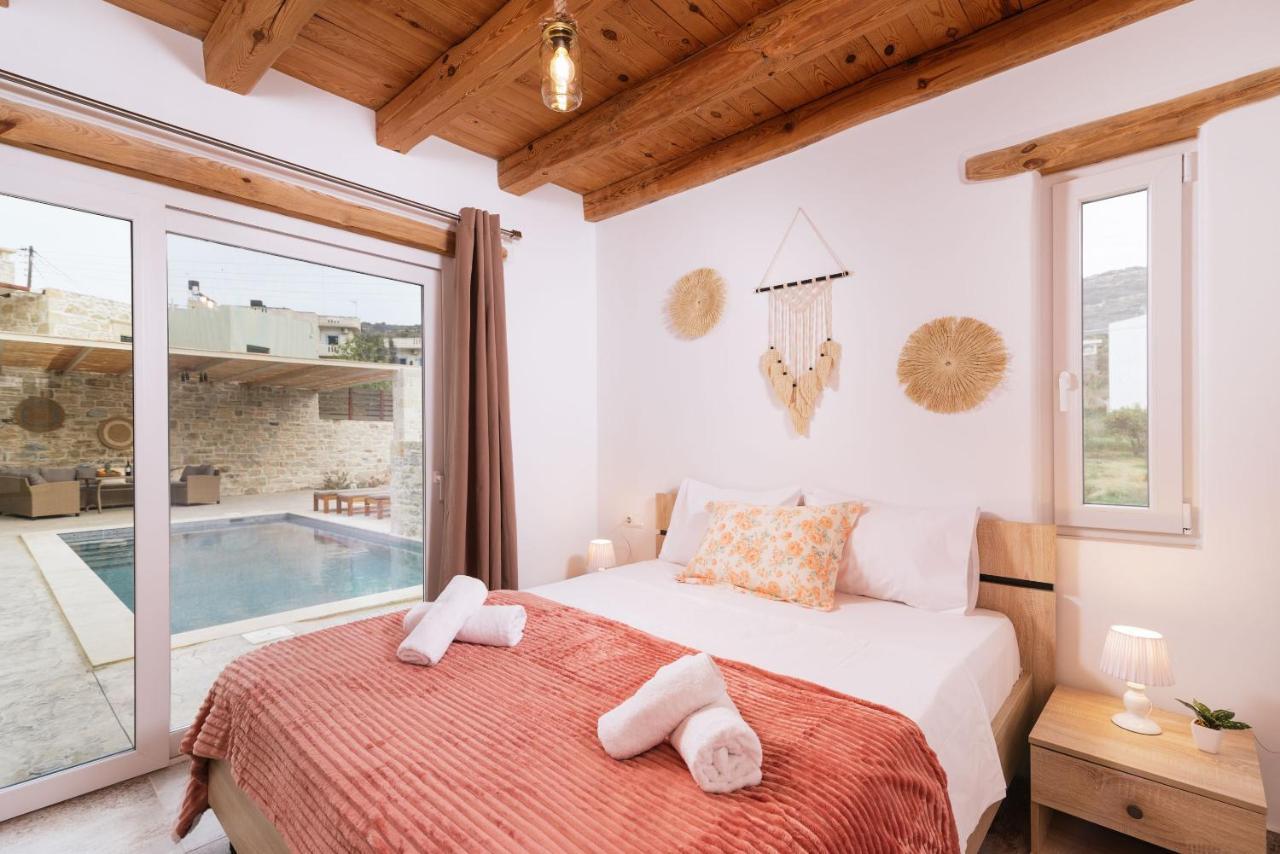 Villa Pagona Pitsidia Buitenkant foto